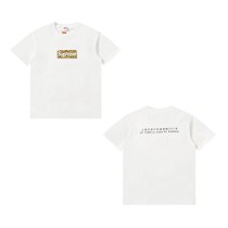 超話題! シュプリーム コピーおすすめ ロゴ半袖Tシャツ男女同型