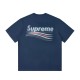 稀少 シュプリーム スーパーコピー 24 SS新連名シリーズファジィファントムウェーブロゴ半袖Tシャツ3色