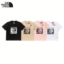 追跡付 ザノースフェイス n級品  の雪山の森4色Tシャツ