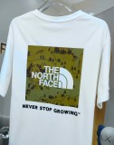超奇跡の入荷☆ ザノースフェイス コピーおすすめ 山川地図ビッグロゴTシャツ2色
