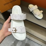 超奇跡の入荷☆ ルイヴィトン 偽物通販 の最新シリーズOblique厚底スリッパサンダル
