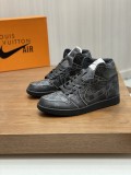 追跡付 ルイヴィトン コピー L.v X nikeハイカットカジュアルスニーカー