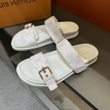 超奇跡の入荷☆ ルイヴィトン 偽物通販 の最新シリーズOblique厚底スリッパサンダル