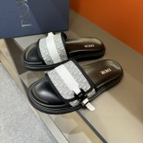 日本未入荷 ディオール n級品 の最新H-TownシリーズOblique厚底スリッパサンダル