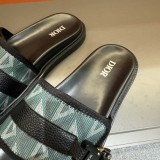 大人気 ディオール 激安通販 の最新H-TownシリーズOblique厚底スリッパサンダル