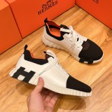 日本未入荷 エルメス コピー ハイテク通気性のあるキャンバススニーカー