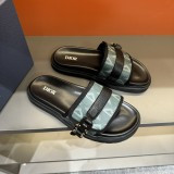 大人気 ディオール 激安通販 の最新H-TownシリーズOblique厚底スリッパサンダル