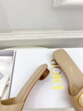 【限定】ディオール n級品 メタルCDアルファベットボタンスリッパ