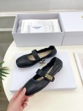 使い勝手良し ディオール コピー フラットラウンドバレエシューズ