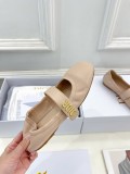 超奇跡の入荷☆ ディオール 激安通販 フラットラウンドバレエシューズ