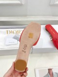 追跡付 ディオール 偽物通販 メタルCDアルファベットボタンスリッパ
