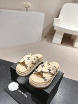 稀少 シャネル コピーおすすめ プリントビーチシューズ