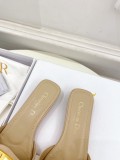 【限定】ディオール n級品 メタルCDアルファベットボタンスリッパ