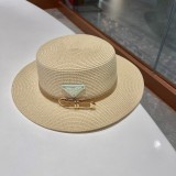 大人気 プラダ n級品 の新しい草編み日除け麦わら帽子