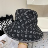 【話題商品！】 ルイヴィトン コピー LVカウボーイオールドフラワーレトロ漁師帽
