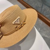 ★超人気 プラダ スーパーコピー の新しい草編み日除け麦わら帽子