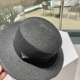 【話題商品！】 プラダ 激安通販 新草編み麦わら帽子