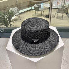 【話題商品！】 プラダ 激安通販 新草編み麦わら帽子
