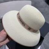 超奇跡の入荷☆ シャネル n級品 2024春先の新作芝編みサンバイザー鉢帽