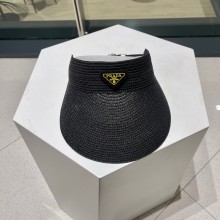 稀少 プラダ n級品 2024春夏新作日除け麦わら帽子
