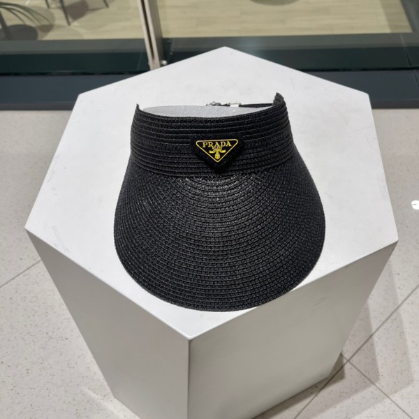 稀少 プラダ n級品 2024春夏新作日除け麦わら帽子
