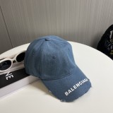 高品質 バレンシアガ スーパーコピー 水洗いして古いデニムの野球帽