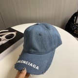 高品質 バレンシアガ スーパーコピー 水洗いして古いデニムの野球帽