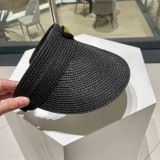 稀少 プラダ n級品 2024春夏新作日除け麦わら帽子