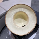 超奇跡の入荷☆ シャネル n級品 2024春先の新作芝編みサンバイザー鉢帽