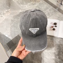 使い勝手良し プラダ n級品 クラシック三角ロゴ野球帽