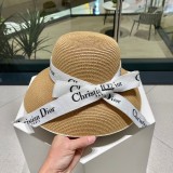【限定】ディオール n級品 の新しい草編み日除け麦わら帽子