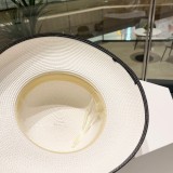 日本未入荷 ディオール 激安偽物 の新しい草編み日除け麦わら帽子