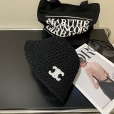 超奇跡の入荷☆ セリーヌ スーパーコピー 2024新型透かし彫り小香風カラーリング小桶帽漁師帽