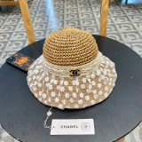 超話題! シャネル スーパーコピー 海辺の帽子夏の日焼け止め麦わら帽子