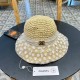 入手困難 シャネル コピー 海辺の帽子夏の日焼け止め麦わら帽子