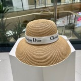 【限定】ディオール n級品 の新しい草編み日除け麦わら帽子