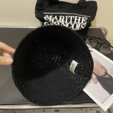 超奇跡の入荷☆ セリーヌ スーパーコピー 2024新型透かし彫り小香風カラーリング小桶帽漁師帽