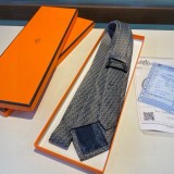 追跡付 エルメス 激安通販 Hアルファベット男性の新しいネクタイシリーズは