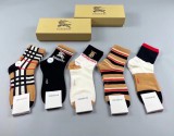 稀少 バーバリー コピーおすすめ 女性用中筒靴下