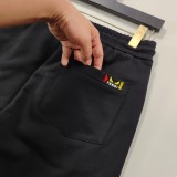 ★超人気 フェンディ 激安通販 ポケットジッパーダブルF刺繍カジュアルパンツ5分パンツ