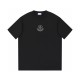 使い勝手良し モンクレール コピー 立体プリントラウンドネック半袖Tシャツ