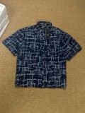 入手困難 フェンディ 偽物通販 デニムオーバーパンツカジュアルデニムスーツ