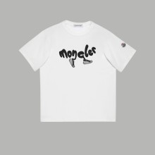 一目惚れ♪ モンクレール 激安通販 刺繍スモールロゴ半袖Tシャツ
