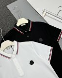 超話題! モンクレール n級品 POLOストライプネック2色