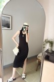 日本未入荷 フェンディ コピーおすすめ アルファベット刺繍ニットワンピース
