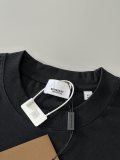 新作 バーバリー n級品 2024 ss背中アルバム明糸刺繍半袖Tシャツ