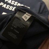 一目惚れ♪ バレンシアガ 激安通販 2024新パスポートシリーズシンプル半袖Tシャツ