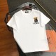 使い勝手良し フェンディ n級品 2024新作歯ブラシベアーアルファベット刺繍半袖Tシャツ