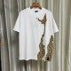 【話題商品！】フェンディ コピー グラフィティプリントおしゃれなオールインワン半袖Tシャツ