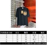 稀少 バーバリー 偽物通販 2024 ss最新レザーロゴ発泡丸首半袖Tシャツ